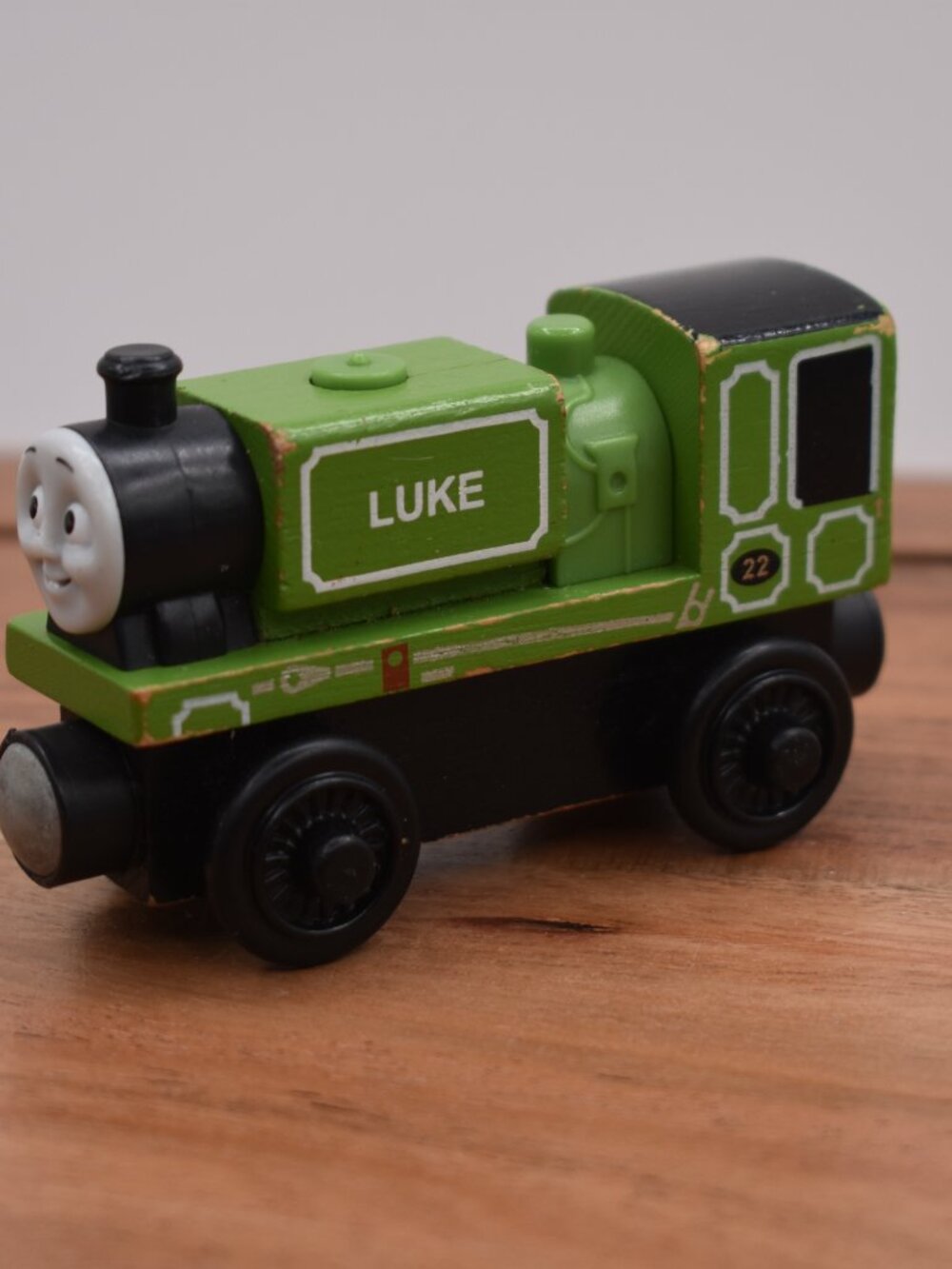 Luke Green - Thomas & Friends Wooden Railway Train Tank Engine GUC - 2012